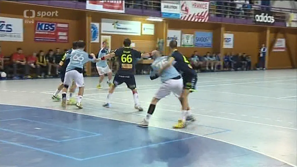 Sestřih házenkářského utkání Hranice - Plzeň