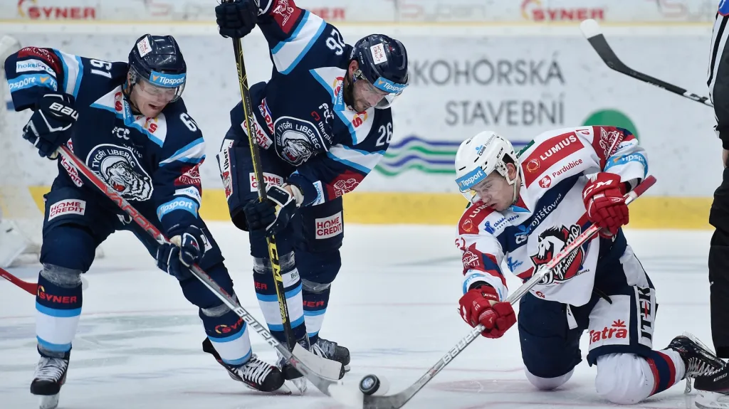 Utkání Liberec – Pardubice