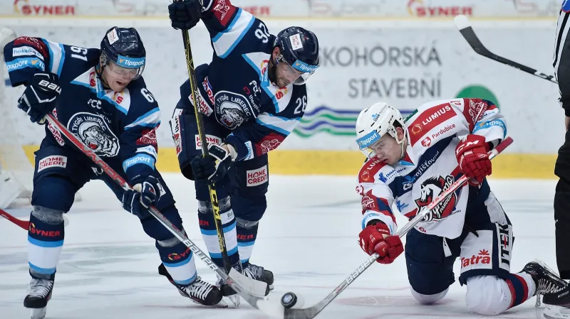 Utkání Liberec – Pardubice