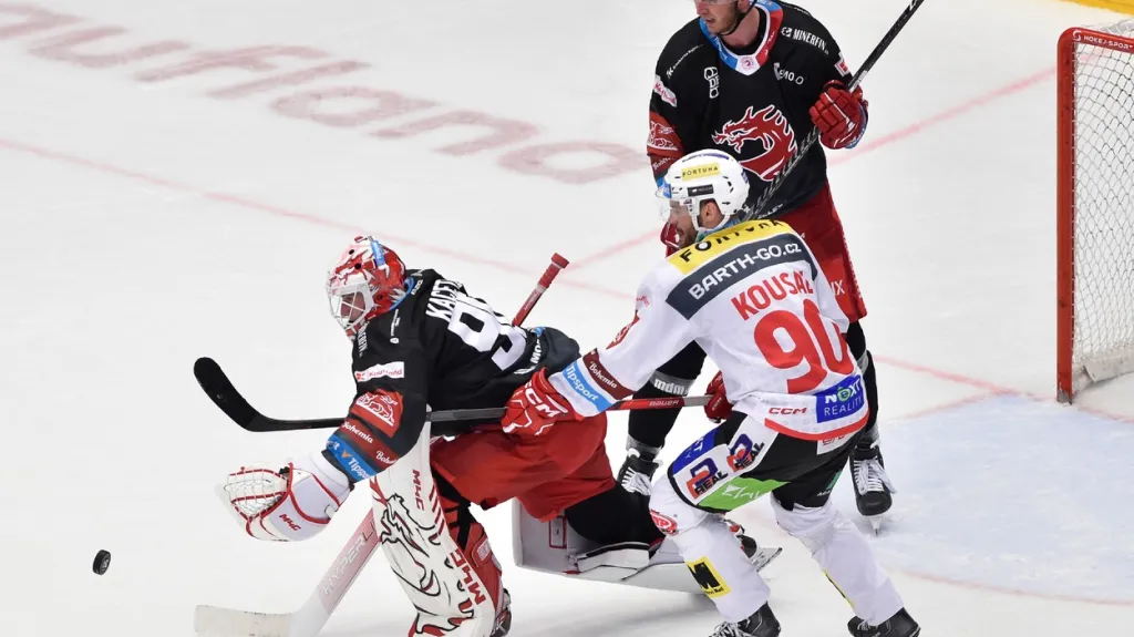 Utkání Třinec - Pardubice