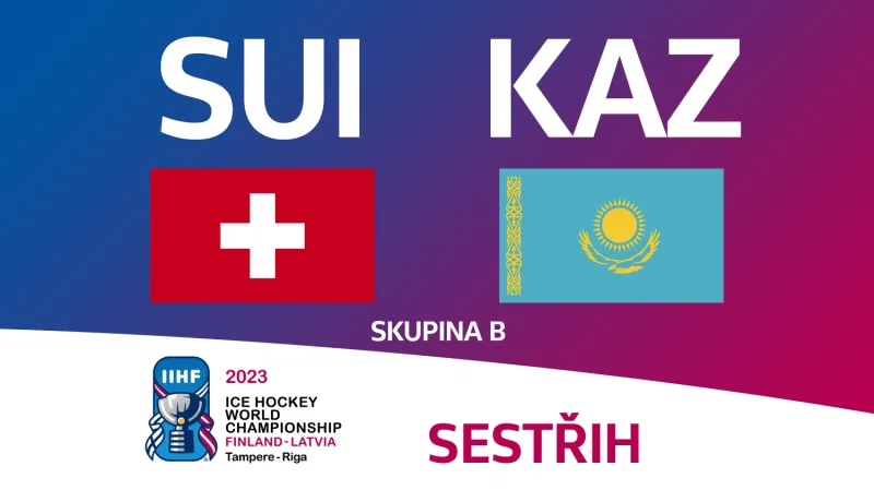 Sestřih utkání Švýcarsko – Kazachstán