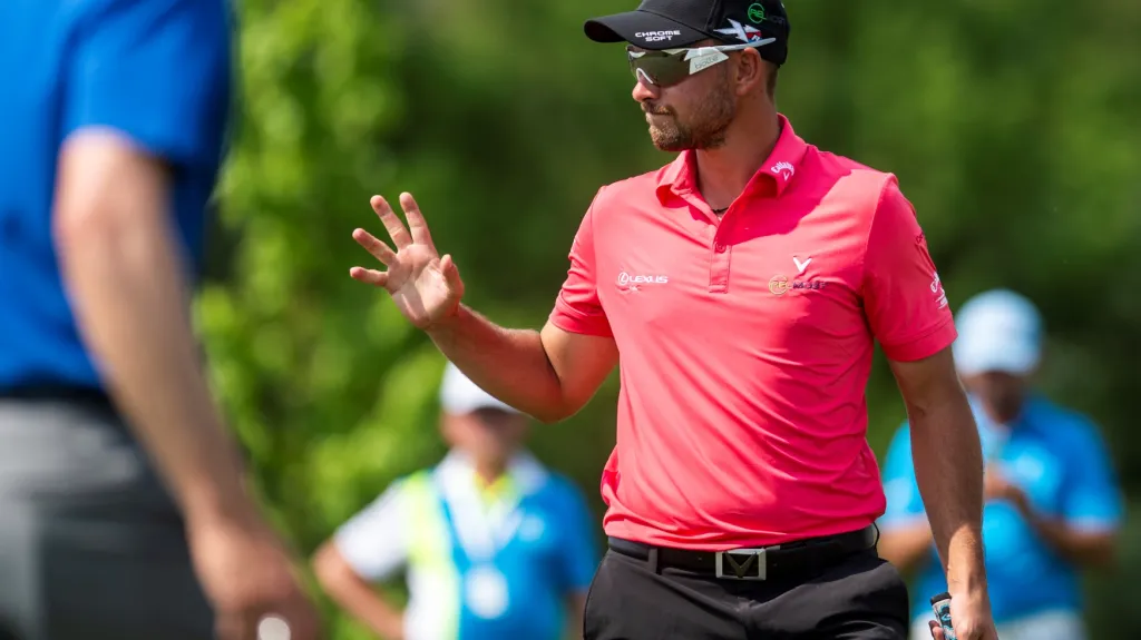 Golfista Filip Mrůzek