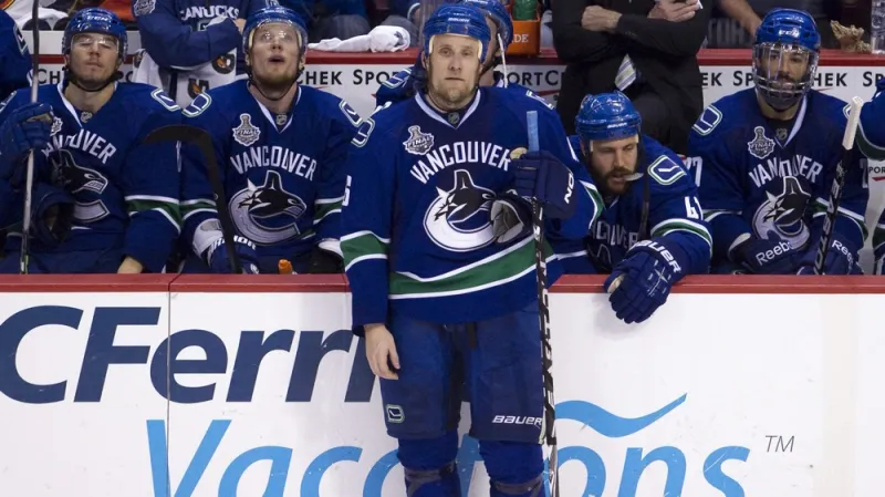 Smutek hráčů Vancouveru