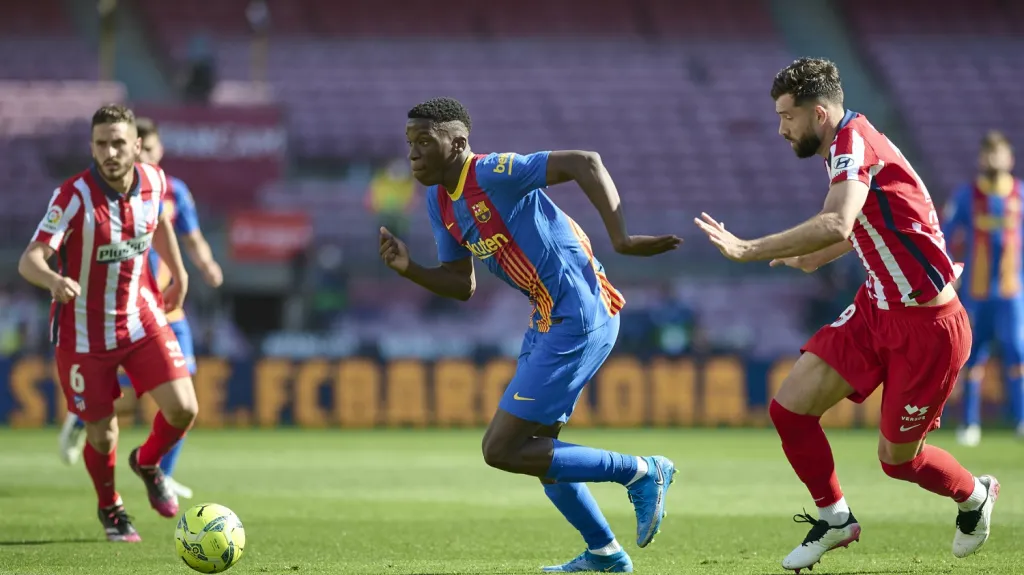 Utkání Barcelona - Atlético Madrid