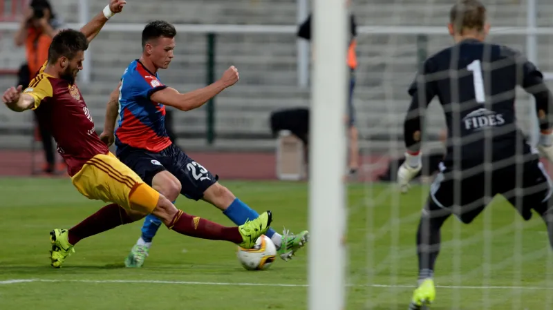 Utkání Dukla - Plzeň