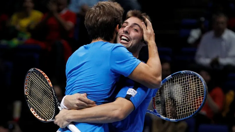 Marcel Granollers a Marc López