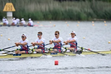 Česká čtveřice bez kormidelníka na MS do 23 let