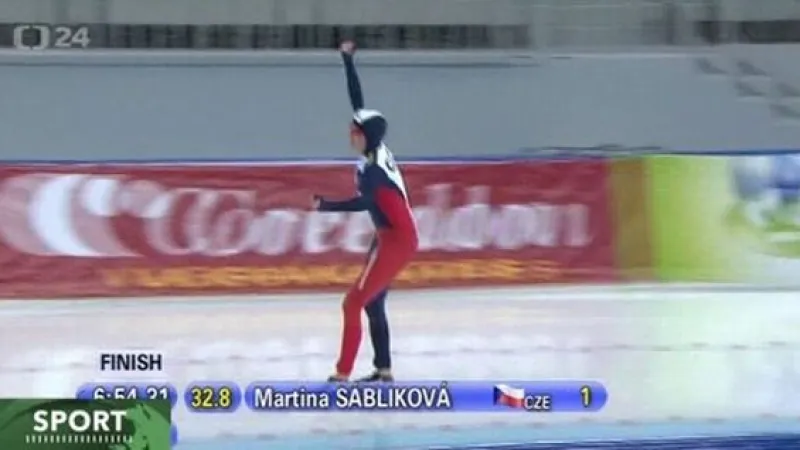 Sáblíková vybojovala jubilejní desáté zlato na MS