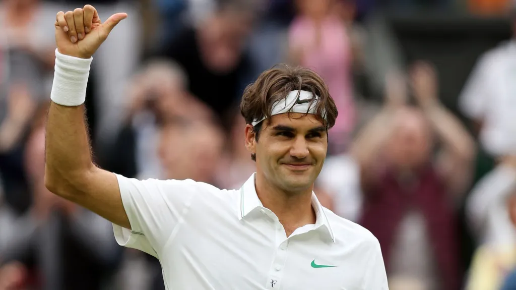 Roger Federer na Wimbledonu