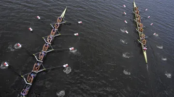 Souboj osmiveslic na Primátorkách