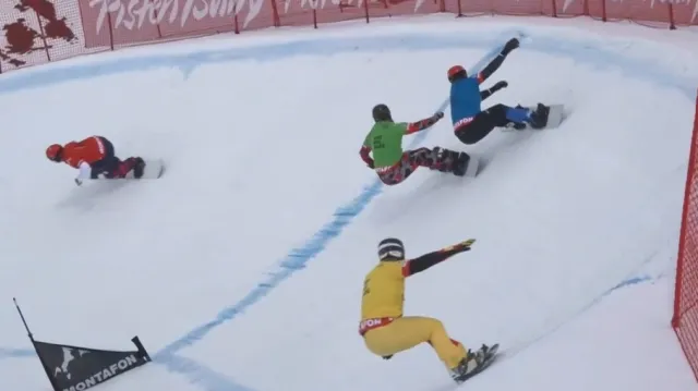 Jízda Choury na SP v Montafonu