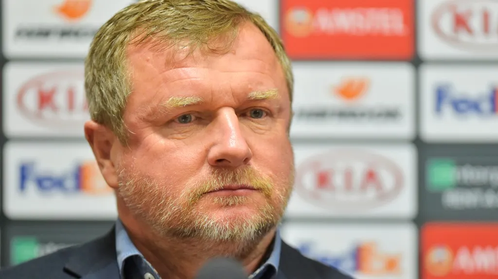 Trenér Plzně Pavel Vrba