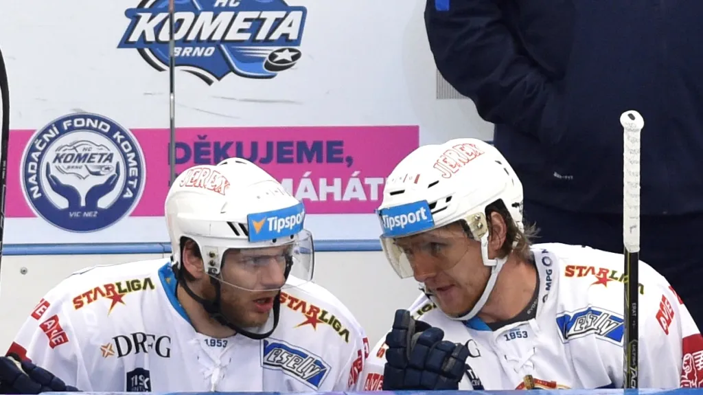 Roman a Martin Eratovi v dresu Komety