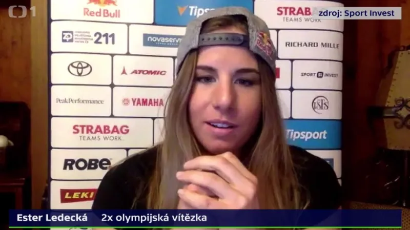 Ledecká: Vlajkonoškou výpravy? Leda až na závěr her