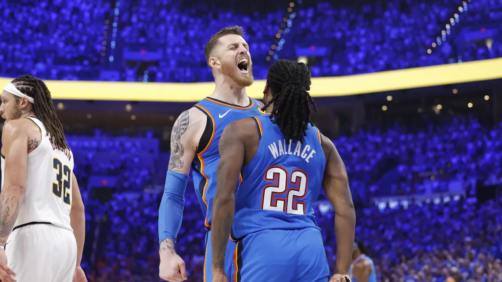 Radost hráčů Oklahomy