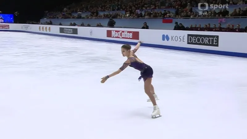 Stříbrná, bronzová a zlatá. Jízdy ruských krasobruslařek na ME