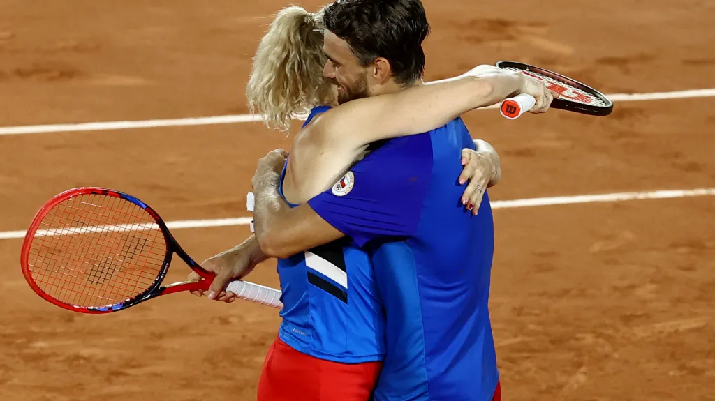 Kateřina Siniaková a Tomáš Macháč