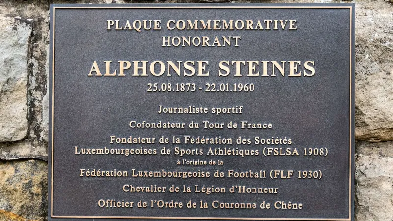 Pamětní deska Alphonse Steinese