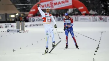 Marcus Hellner a Alexander Legkov