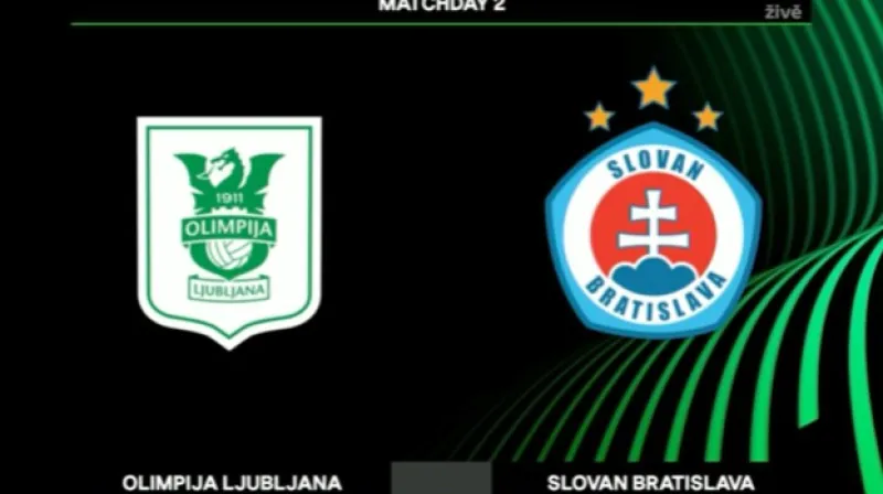 Sestřih utkání Ol. Lublaň - Slovan Bratislava