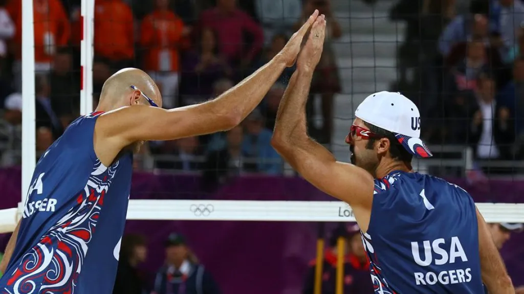 Dalhausser a Rogers zlato neobhájí