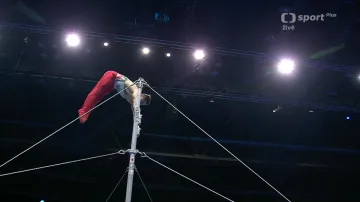 Na hrazdě získal zlato Tvorogal