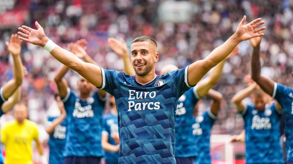 Ondřej Lingr v dresu Feyenoordu