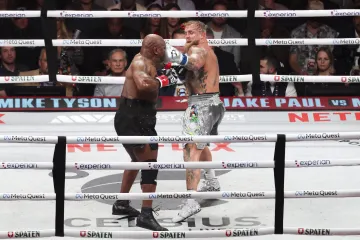 Mike Tyson a Jake Paul