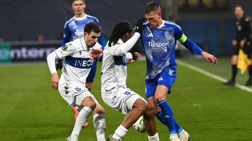 Jan Kliment v domácím utkání proti Lausanne