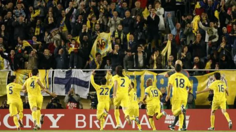 Radost hráčů Villarealu