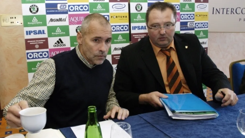 Antonín Lébl a Zdeněk Haník (vlevo)