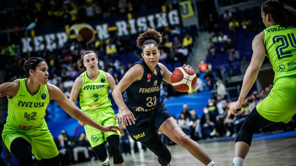 Basketbalistky ZVVZ USK Praha v semifinále Final Four Euroligy