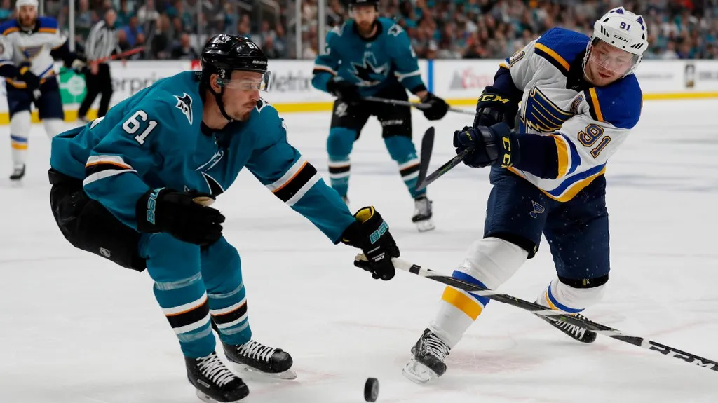 Utkání  San Jose - St. Louis 