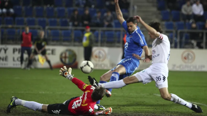 Utkání Slovácko - Ostrava