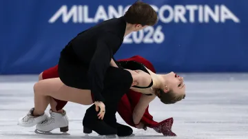 Volný tanec Kateřiny a Daniela Mrázkových