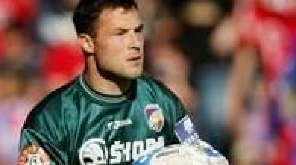 Fotbalový gólman Jan Laštůvka