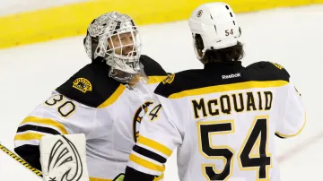 Radost hokejistů Bostonu