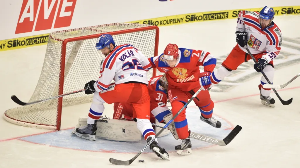Utkání Česko - Rusko