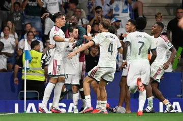 Radost hráčů Realu Madrid