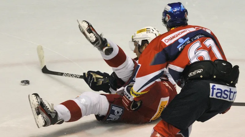 Utkání Pardubice - Slavia