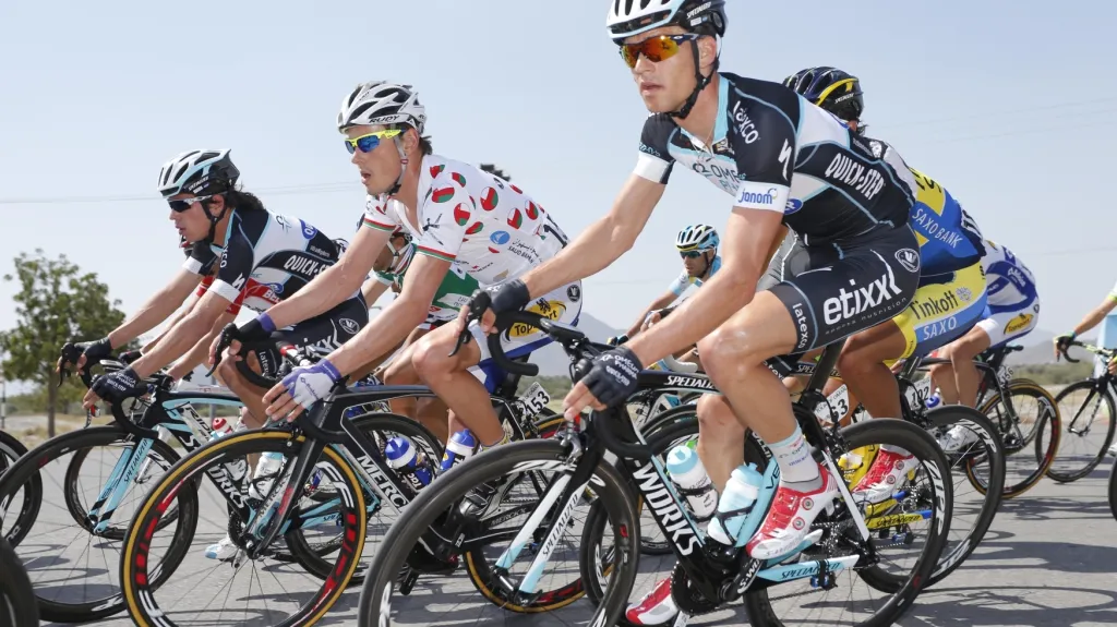 Zdeněk Štybar (v popředí)