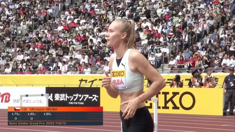 Pokusy Michaely Hrubé v Tokiu