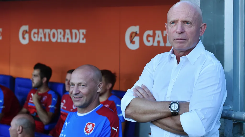Trenér reprezentace Karel Jarolím