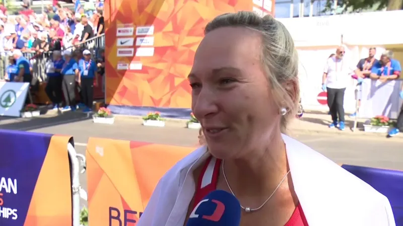 Tohle mě nenapadlo ani ve snu, prohlásila bronzová Vrabcová Nývltová