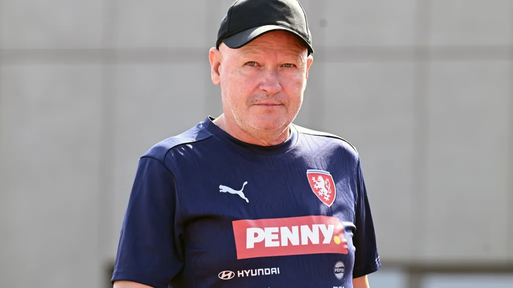 Trenér fotbalové reprezentace Ivan Hašek