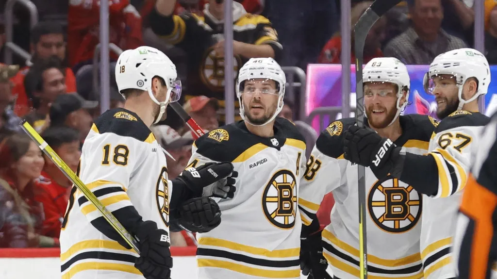 Radost hokejistů Bostonu