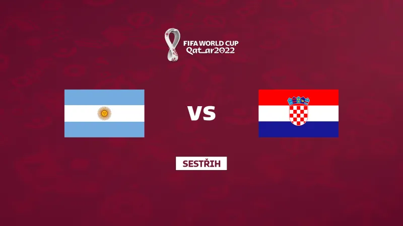 Sestřih utkání Argentina - Chorvatsko