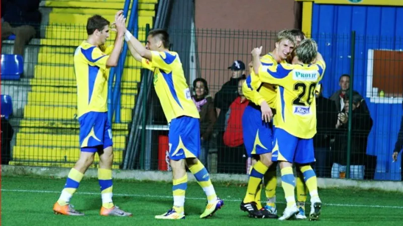 Radost fotbalistů Zlína