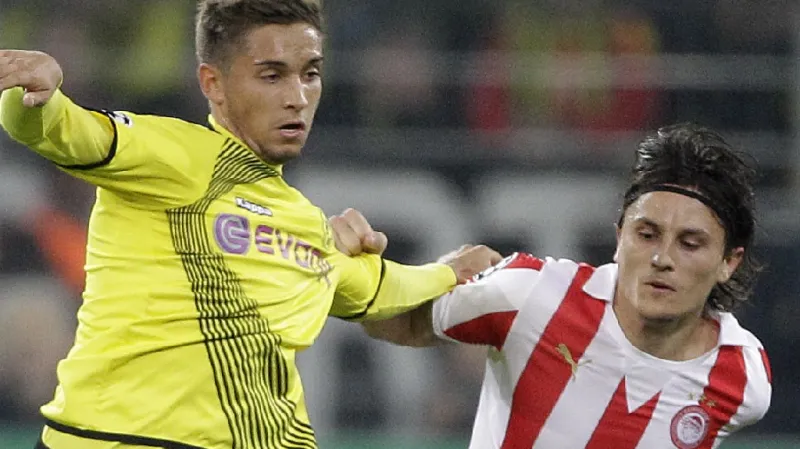 Utkání Dortmund - Olympiakos Pireus