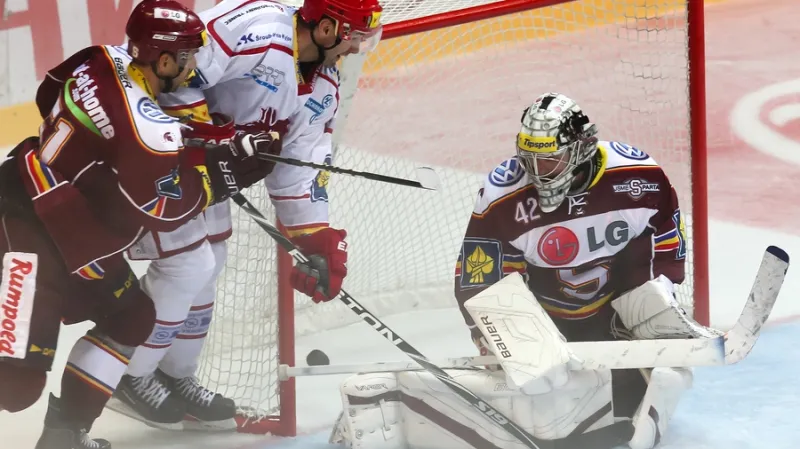 Utkání Třinec - Sparta